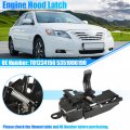 X Autohaux Car Auto Hood Latch Lock Replacement To1234156 5351006190 For Toyota Camry 2012-2014