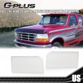 G-plus Headlights W Corner Signal Bumper Lamps 6pc Compatible With 1992-1996 Bronco F150 F2tz13008a F2tz13008b