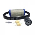 Tune Up Kit Compatible On 2008-2015 Club Car Ds Drive Belt Starter Air Filter Oil Spark Plugs 
