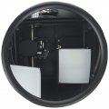 Peterson Manufacturing 654 Mirror Convex Clamp On Round Blk 5 1 Pack 