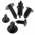 Polarlander 146pcs 6 Kinds Universal Mixed Trunk Boxed Buckle Car Ceiling Fixed Clamp Rivet Fastener Clip With Box