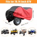 X Autohaux Waterproof Atv Cover For Polaris Sportsman Can-am Outlander Outdoor 4 Wheeler Quad Universal Fit Most 110cc-250cc L