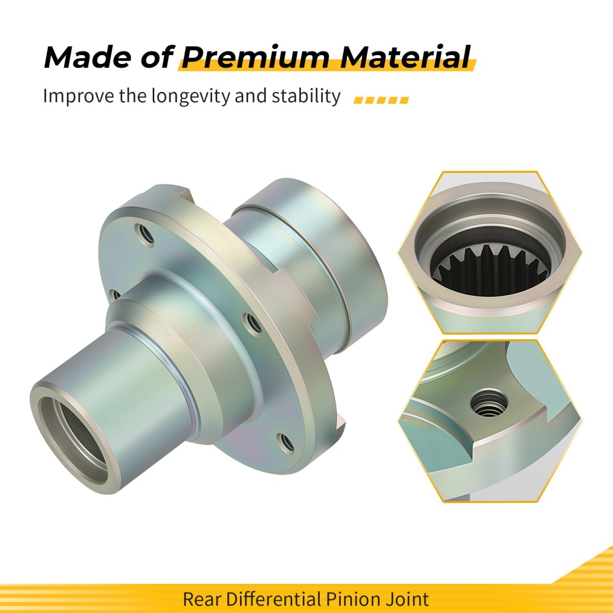 Rear Differential Pinion Joint For Honda Rancher 420 Trx420fpa Fa 2009-2014 Rincon 650 Trx650fa Fga 2003-2005 680 Trx680fa