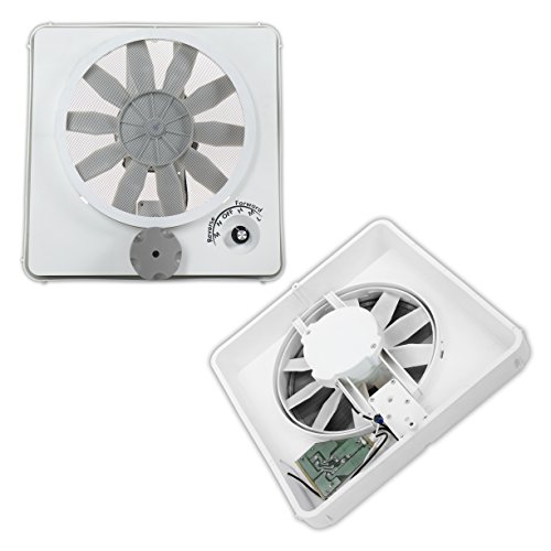 Hengs Vortex Ii White Variable Multi Speed 12v 12 Volt Rv Camper Motorhome Ceiling Vent Fan Replacement Upgrade Kit Model
