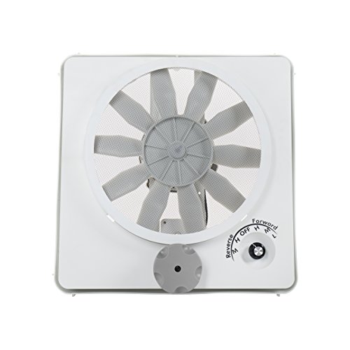 Hengs Vortex Ii White Variable Multi Speed 12v 12 Volt Rv Camper Motorhome Ceiling Vent Fan Replacement Upgrade Kit Model