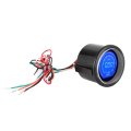 Keenso 52mm Lcd Digital Tachometer Rpm Display Red Blue Light For Evo Series Universal 12v Car