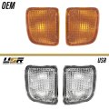 Usr 98-00 Tacoma 4wd Bumper Lights A Front Turn Signal Lamps Left Right Pair For 1998-2000 Toyota 4x4 Pickup Prerunner 2wd