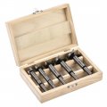 Uxcell Forstner Wood Drill Bit 15mm 20mm 25mm 30mm 35mm Cutting Dia Hole Saw Carbide Alloy Tip Steel Round Shank For