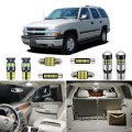 Autogine 20 Piece White Interior Led Lights Kit For Chevrolet Chevy Tahoe Suburban Or Gmc Yukon 2000 2001 2002 2003 2004 2005 
