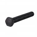 Uxcell M14x100mm Hex Head Screw Bolts Fastener Grade 8 Carbon Steel Black 2pcs