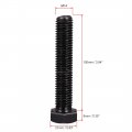 Uxcell M14x100mm Hex Head Screw Bolts Fastener Grade 8 Carbon Steel Black 2pcs