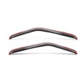 In Channel Window Rain Guards Visors For Ford Ranger 1993 To 2011 Mazda B Series 1994 2010 2 Piece Smoky Polycarbonate Wind 