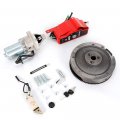Electric Start Kit Fit For Honda Gx390 13hp Flywheel Starter Motor With Key Switch Coil Ignition Fan Cover For 
