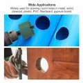 Uxcell Bi-metal Hole Saw 5 8 16mm Hss High Speed Steel Cutter Drill Bit For Cutting Metal Wood Plastic Pvc Board 2pcs
