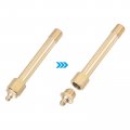 Uxcell Brass Straight Grease Fitting Assortment G1 4 Thread 110mm Length Hydraulic Accessories