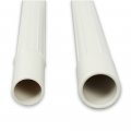G-plus 19 White Plastic Vacuum Attachment Wand Pipe Hose Tool Extension 1 25 Id 2 Pack