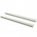 G-plus 19 White Plastic Vacuum Attachment Wand Pipe Hose Tool Extension 1 25 Id 2 Pack