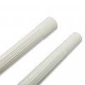 G-plus 19 White Plastic Vacuum Attachment Wand Pipe Hose Tool Extension 1 25 Id 2 Pack