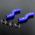 Silicone Radiator Hose Kit For 1970-1975 Nissan Datsun 240z 260z Blue With Clamps 
