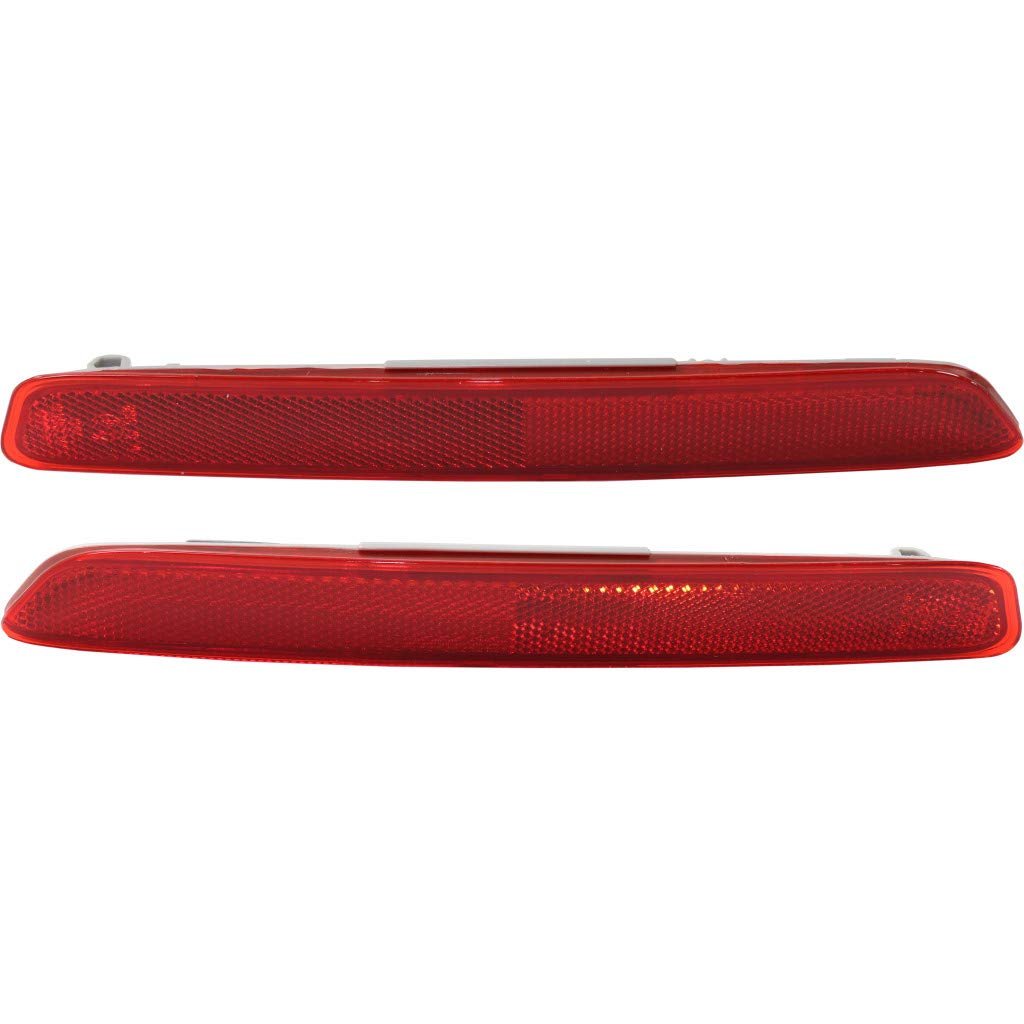 Rear Bumper Reflector Pair For 2007 2015 Mazda Cx 9 Driver And Passenger Side Dot Certified With Bulbs Ma1184102 Ma1185102 Td11