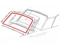 Auto Krafters Compatible Replacement For Back Glass Weatherstrip 1964-65 Fairlane 2- Or 4-door Sedan Backlite Window Rubber