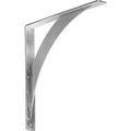 Legacy Bracket Steel Shelf 2 In W X 18 D H Bktm02x18x18lecrs Heavy Duty Alloy Wall Mount For Countertop And Cabinetry 