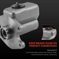 A-premium Brake Master Cylinder With Reservoir And Cap Compatible Ford Vehicles F-500 1975-1977 F700 1973-1979 F7000 Replaces