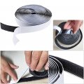 Loboo Idea Fiberglass Window Screen Netting Mesh Curtain Diy Self-adhesive Net With Hook And Loop Sticky Tape Fitted To