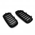 Topteng Car Front Kidney Grille Double Slat Grill Black Fits For Bmw X5 F15 2013-2018 X6 F16 2014-2018 X5m F85 2015-2018 X6m