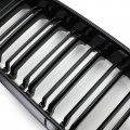 Topteng Car Front Kidney Grille Double Slat Grill Black Fits For Bmw X5 F15 2013-2018 X6 F16 2014-2018 X5m F85 2015-2018 X6m