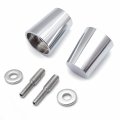 Httmt Mt220-020- Volar Chromed Left And Right Handle Bar Ends For Suzuk Gsxr 1000 R1 R6 