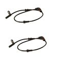2x New Front Abs Wheel Speed Sensors For Mercedes Benz C250 C300 C350 2045400117 