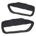 Door Panel Insert Cards Cover For Ford Mustang 2005 2006 2007 2008 2009 Black Leather Left Driver Right Passenger Side 2pcs 