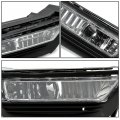 Kuafu Fog Light Fog Bezel Compatible With 2013-2015 Honda Accord 4door W Switch Bumper Driving Lamps Replacement For