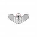 Uxcell M10 Wing Nuts Stainless Steel 304 Fasteners Parts Hurrican Screws Hand Twist Tighten Ear Butterfly Nut 2pcs
