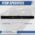Auto Dynasty Rear High Mount Tinted Housing Led Third 3rd Brake Light Lamp Compatible With Toyota Rav4 Xa40 13-18 Lexus Gx460