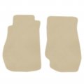 Ikon Motorsports Floor Mats For 2003-2009 Nissan 350z Factory Fitment Beige Nylon Front Car Liner Carpets Replacement 2pc 