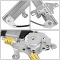 Factory Style Front Power Window Regulator With Motor Assembly Compatible Frontier Pathfinder Xterra Suzuki Equator 2-pin