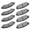Aintier Automotive Replacement Brake Pads Front Rear Fit For Cadillac Escalade 2007 For Chevrolet Avalanche Silverado 1500