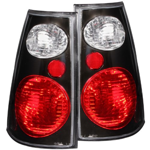 Anzo Usa 211087 Ford Explorer Sport Trac Black Tail Light Assembly Sold In Pairs