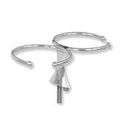 Stud Mount Double Drink Holder 316 Polished Stainless Steel 4 In Diameter Rings 8 5 Width Pre56880 