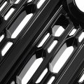 Hecasa Grille Overlay Compatible With 2020-2023 Ford Explorer For Base And Xlt Black Front Bumper Grill Covers Plastic Abs