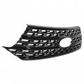 Hecasa Grille Overlay For 2020-2023d Explorer For Base And Xlt Black Front Bumper Grill Covers Plastic Abs