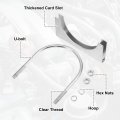 X Autohaux Exhaust Pipe Clamp 118mm Mounting For Muffler Hose U-shaped Support Bracket Car