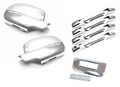Sizver Chrome Value Combo Deal For 2007-2013 Chevy Silverado 1500 Mirrors Handles Tailgate -no Psg Keyholes-tailgate No 
