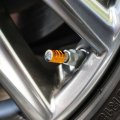 Snook Fishing 3 Valve Stem Caps For Tire Rim Wheel Aluminum Yellow