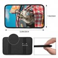 Qyezwvo Custom Armrest Cover For Car Personalized Add Your Image Text Name Logo Neoprene Pad Waterproof Non Slip Seat Box Most