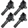 Aintier 4 Pcs Uf672 C1823 5880 Ignition Coil For Honda For Civic 1 8l 2012-2013 1 5l
