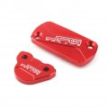 Three T Motorcycle Front Rear Brake Fluid Reservoir Cap Compatible With For Honda Cr80 Cr125 Cr250 1992-2007 Crf150 Crf250