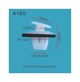 Autobahn88 Taillight Assembly Guide Clip Compatible With Toyota Lexus Oem 81496-60010 Pack Of 20